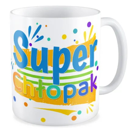 Kubek na DZIEŃ CHŁOPAKA Super chłopak